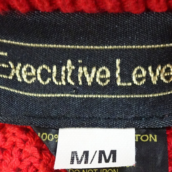 Executive Level Red Skating Thermal Shirt Medium - Picture 4 of 5
